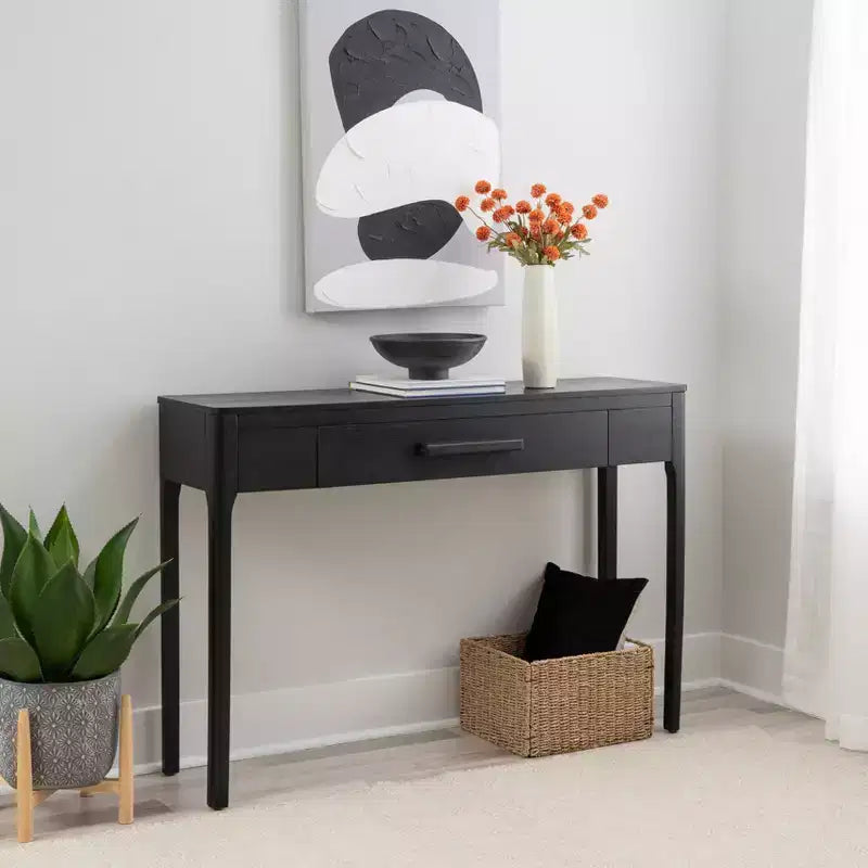 Table console Powell Wiley noire