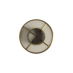 Ensemble de 2 tables basses et tables d'appoint Manhattan Comfort Glenn, couleur or