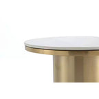 Ensemble de 2 tables basses et tables d'appoint Manhattan Comfort Glenn, couleur or