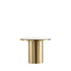 Ensemble de 2 tables basses et tables d'appoint Manhattan Comfort Glenn, couleur or