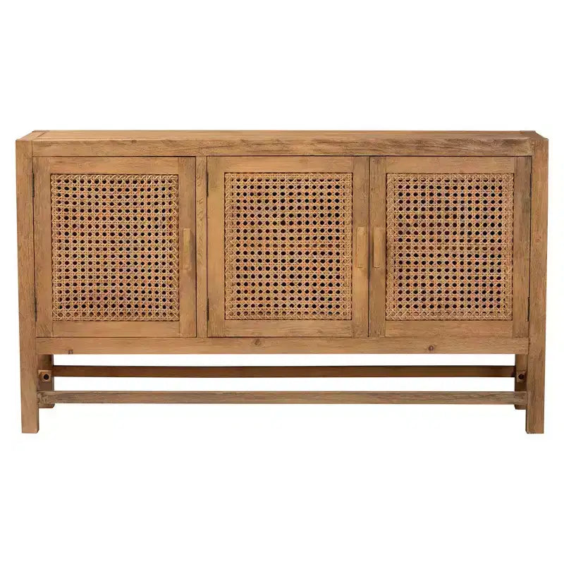bali & pari Meuble en rotin et bois recyclé Sibu Naturel/Marron Naturel