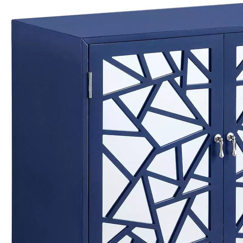 Table console Einstein 32 po, fini bleu – Acme Furniture