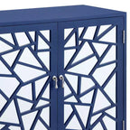 Table console Einstein 32 po, fini bleu – Acme Furniture