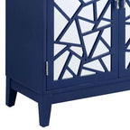 Table console Einstein 32 po, fini bleu – Acme Furniture