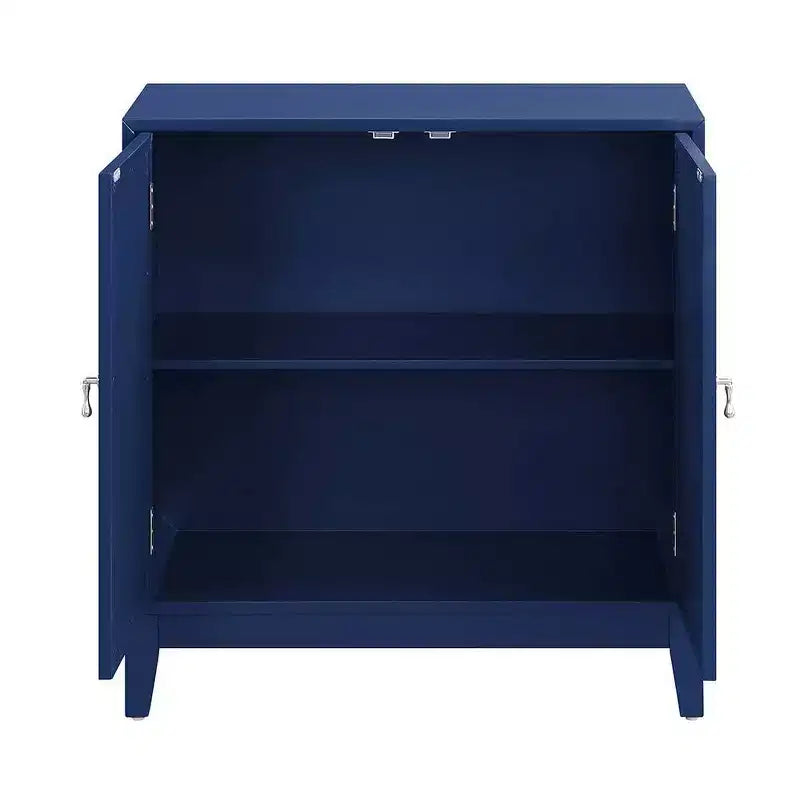 Table console Einstein 32 po, fini bleu – Acme Furniture