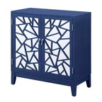 Table console Einstein 32 po, fini bleu – Acme Furniture