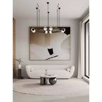 Manhattan Comfort Laurel - Ensemble de 2 tables basses et tables d'appoint noires