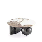 Manhattan Comfort Laurel - Ensemble de 2 tables basses et tables d'appoint noires