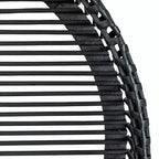 Plateaux de table ronds sur pieds Storied Home (lot de 2) - Noir