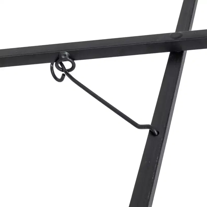 Plateaux de table ronds sur pieds Storied Home (lot de 2) - Noir