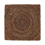 Table d'appoint bali & pari Verino en jonc de mer naturel/marron expresso