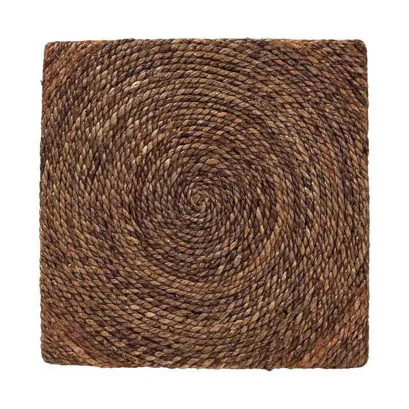 Table d'appoint bali & pari Verino en jonc de mer naturel/marron expresso