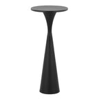 LumiSource Gemma Metal Side Table Matte Black
