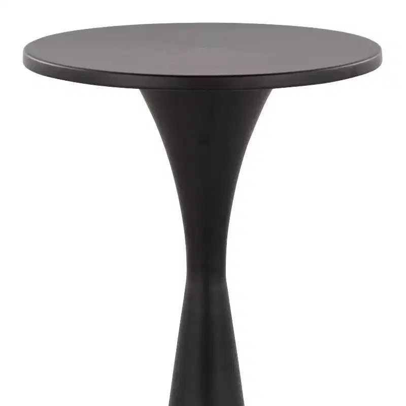 Table d'appoint en métal noir mat Gemma de LumiSource