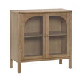 Nathan James Mason Console Cabinet with Doors Brown