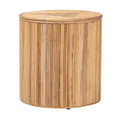 bali & pari Milagra Natural Rattan Coffee Table: Bohemian, No Assembly, Indonesia Crafted