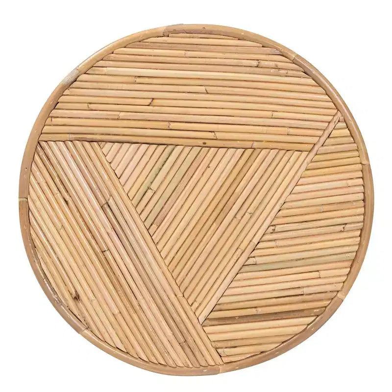 bali & pari Milagra Table basse en rotin naturel : Bohème, aucun assemblage requis, fabriquée en Indonésie