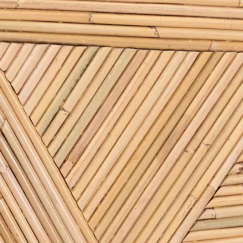 bali & pari Milagra Table basse en rotin naturel : Bohème, aucun assemblage requis, fabriquée en Indonésie
