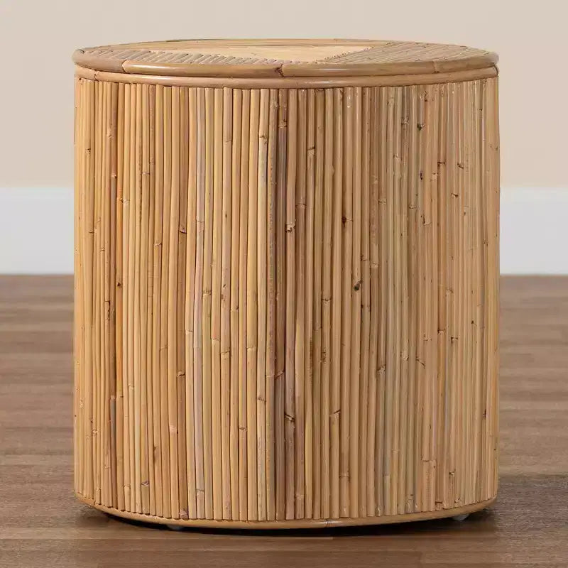 bali & pari Milagra Table basse en rotin naturel : Bohème, aucun assemblage requis, fabriquée en Indonésie