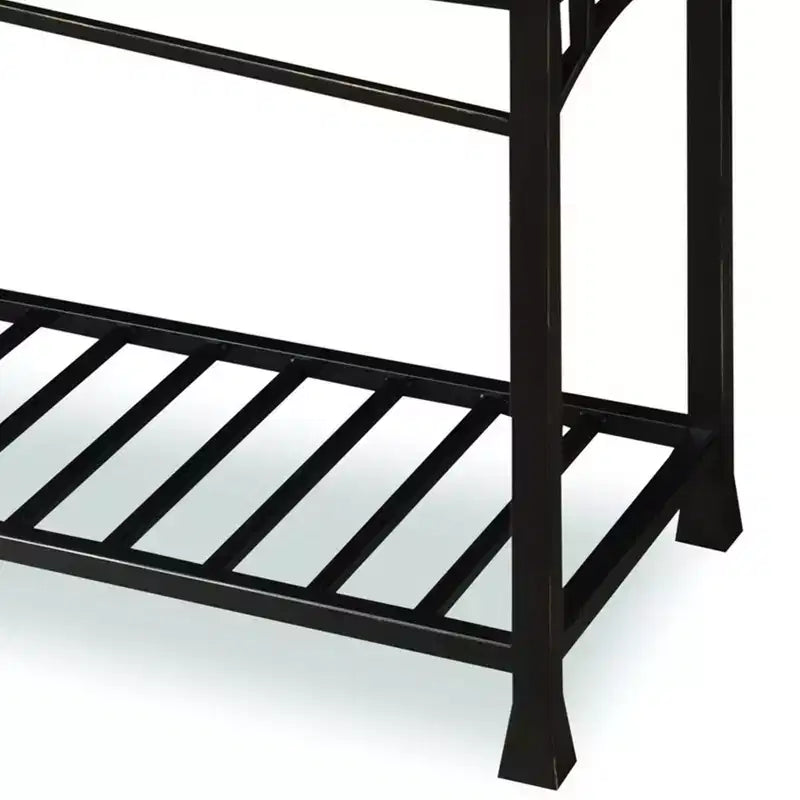 Console moderne artisanale marron - Homestyles