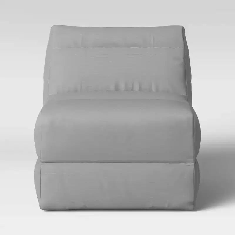 Fauteuil de salon pliant pour dortoir gris - Room Essentials™