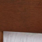 Lit de repos simple Baxton Studio Helio en bois noyer brun