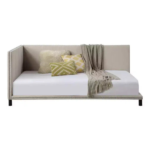Acme Furniture Full Yinbella Bed Beige Linen