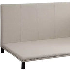 Lit complet Yinbella Acme Furniture en lin beige