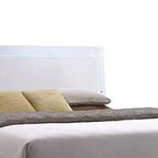 Lit Queen size Lorimar de 85 pouces avec lumière LED et tête de lit en similicuir - Acme Furniture