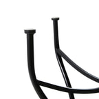 Ensemble bistrot pliant en métal Glitzhome pour extérieur, 3 pièces, table et chaises de patio
