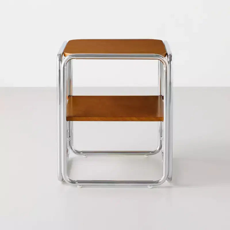 Table d'appoint avec cadre chromé - Hearth & Hand™ avec Magnolia