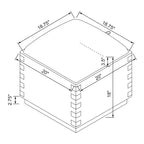 Banc de rangement Dovetail - Hearth & Hand™ avec Magnolia