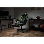 Chaise de jeu RESPAWN 110 Pro - Chaise de jeu avec repose-pieds, chaise de bureau ergonomique