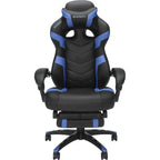 Chaise de jeu RESPAWN 110 Pro - Chaise de jeu avec repose-pieds, chaise de bureau ergonomique