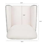 Fauteuils d'appoint modernes pour le salon