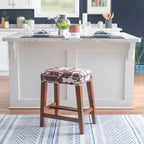 Tabouret de bar sans dossier hauteur comptoir Walt - Linon