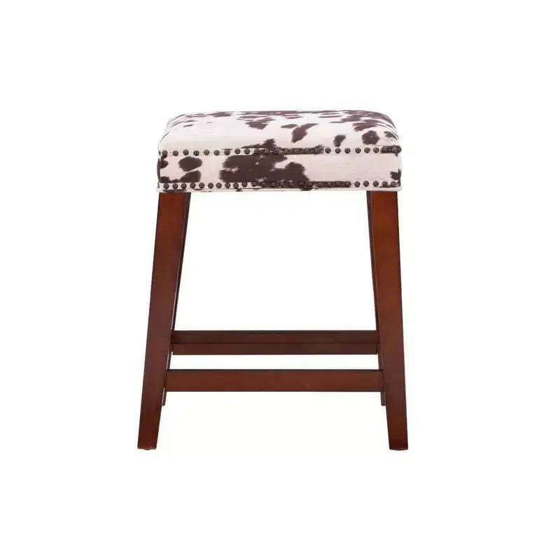 Tabouret de bar sans dossier hauteur comptoir Walt - Linon