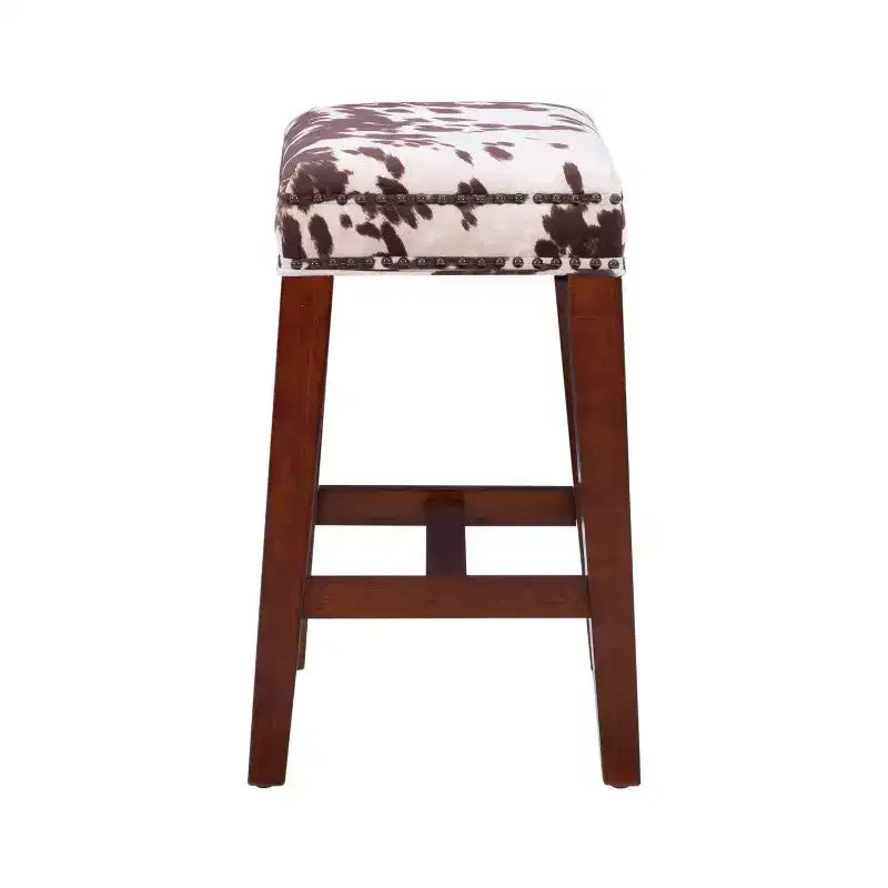 Tabouret de bar sans dossier hauteur comptoir Walt - Linon
