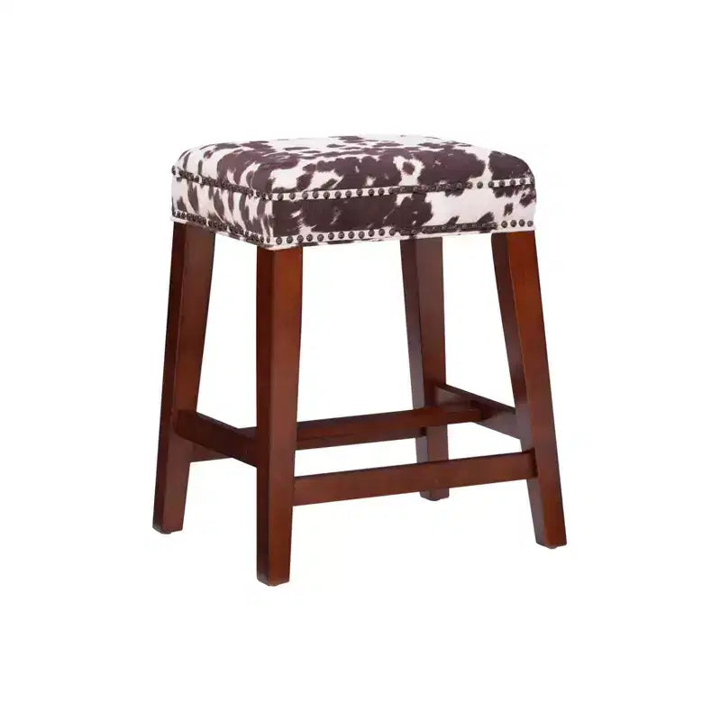 Tabouret de bar sans dossier hauteur comptoir Walt - Linon