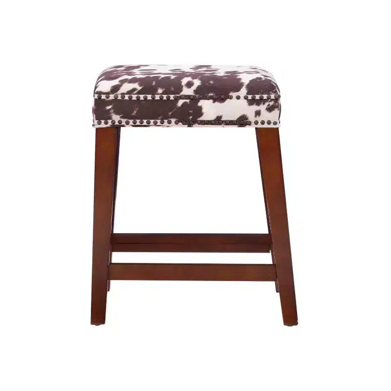 Tabouret de bar sans dossier hauteur comptoir Walt - Linon