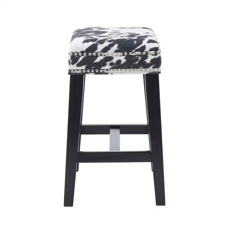 Tabouret de bar sans dossier hauteur comptoir Walt - Linon