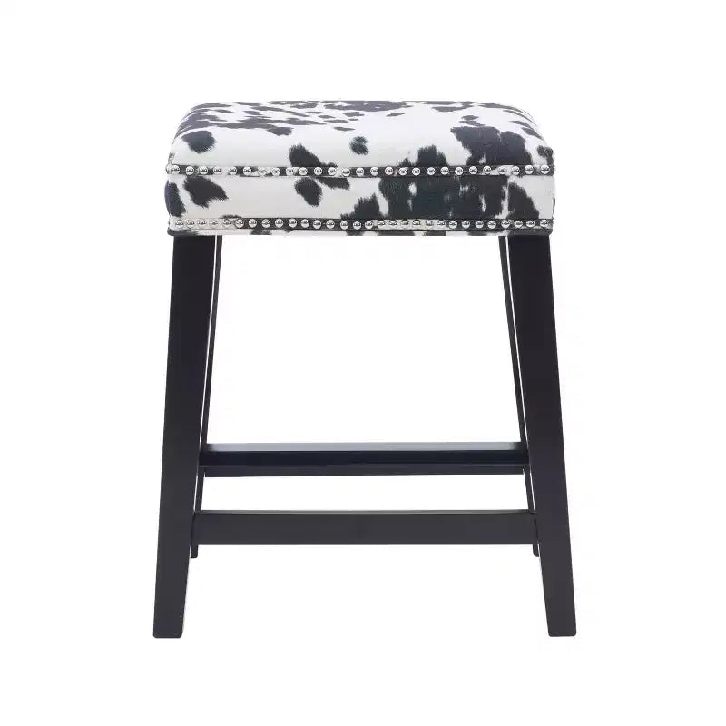 Tabouret de bar sans dossier hauteur comptoir Walt - Linon