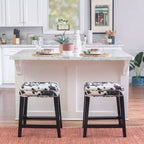 Tabouret de bar sans dossier hauteur comptoir Walt - Linon