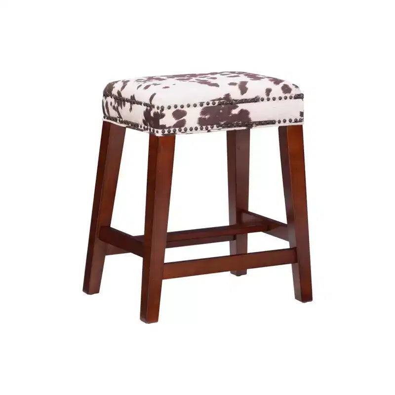 Tabouret de bar sans dossier hauteur comptoir Walt - Linon