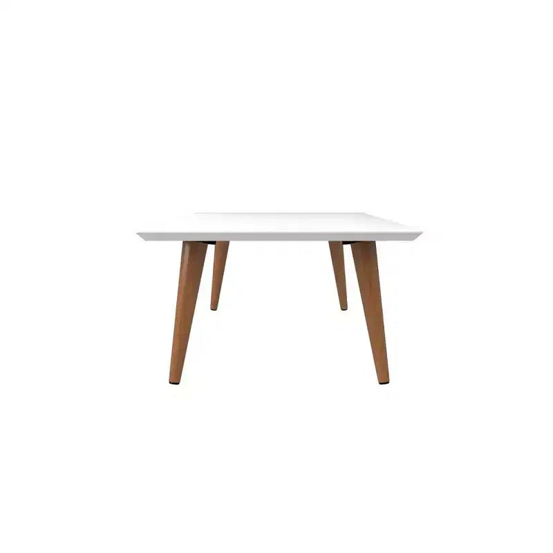11,81 table basse rectangulaire haute Utopia avec pieds évasés – Manhattan Comfort