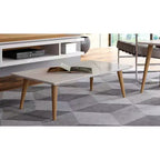 11,81 table basse rectangulaire haute Utopia avec pieds évasés – Manhattan Comfort
