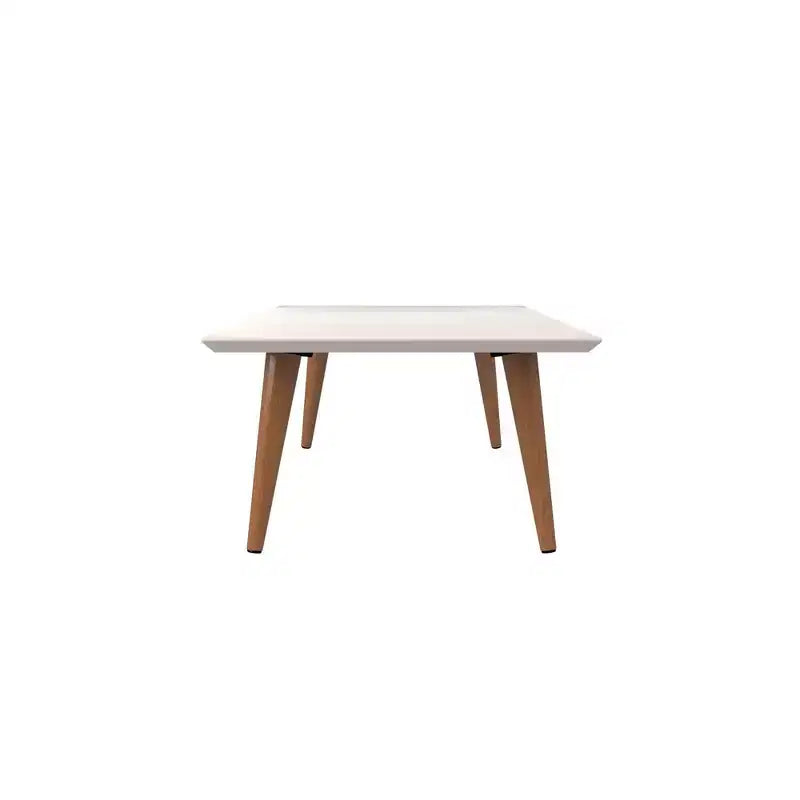 11,81 table basse rectangulaire haute Utopia avec pieds évasés – Manhattan Comfort