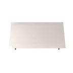11,81 table basse rectangulaire haute Utopia avec pieds évasés – Manhattan Comfort