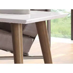 11,81 table basse rectangulaire haute Utopia avec pieds évasés – Manhattan Comfort