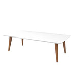 11,81 table basse rectangulaire haute Utopia avec pieds évasés – Manhattan Comfort